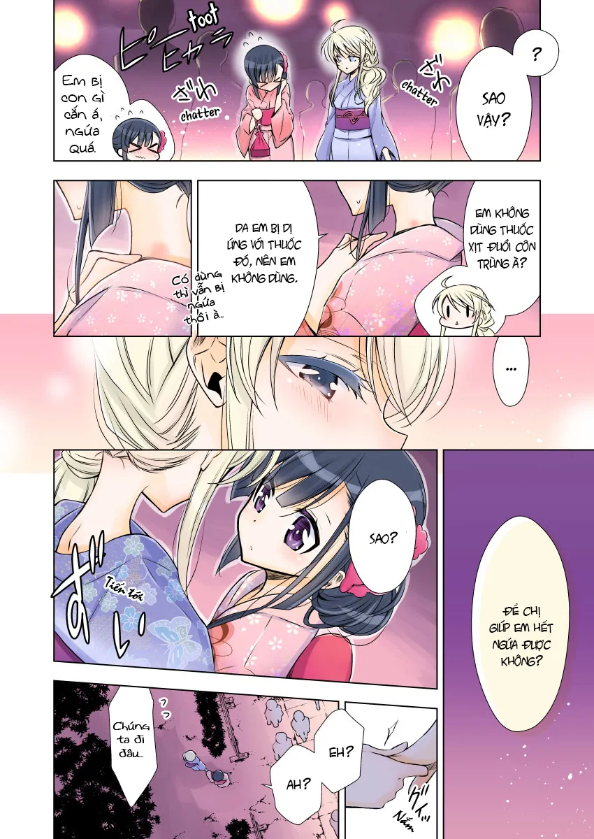 HentaiVN.net - Ảnh 7 - Kyuuketsuki-chan to Kouhai-chan - Chap 3
