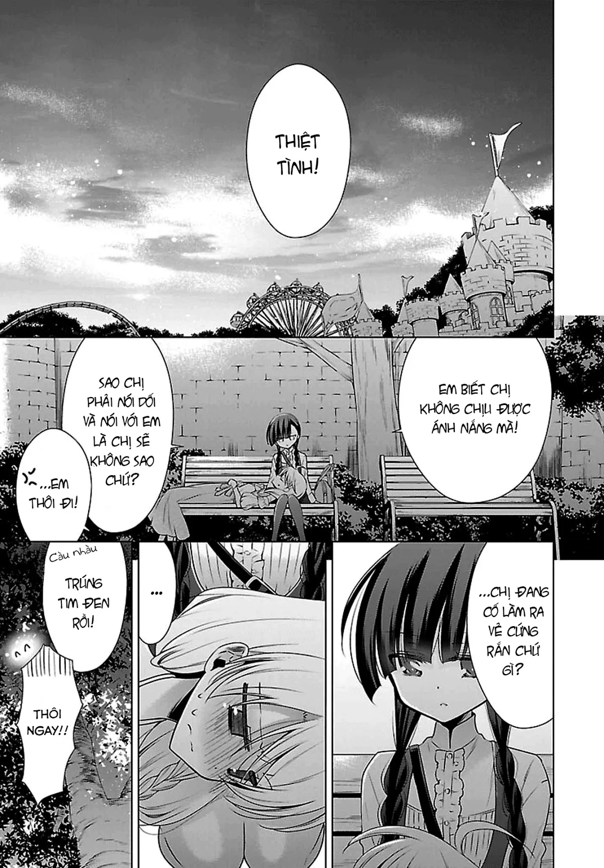 HentaiVN.net - Ảnh 12 - Kyuuketsuki-chan to Kouhai-chan - Chap 4
