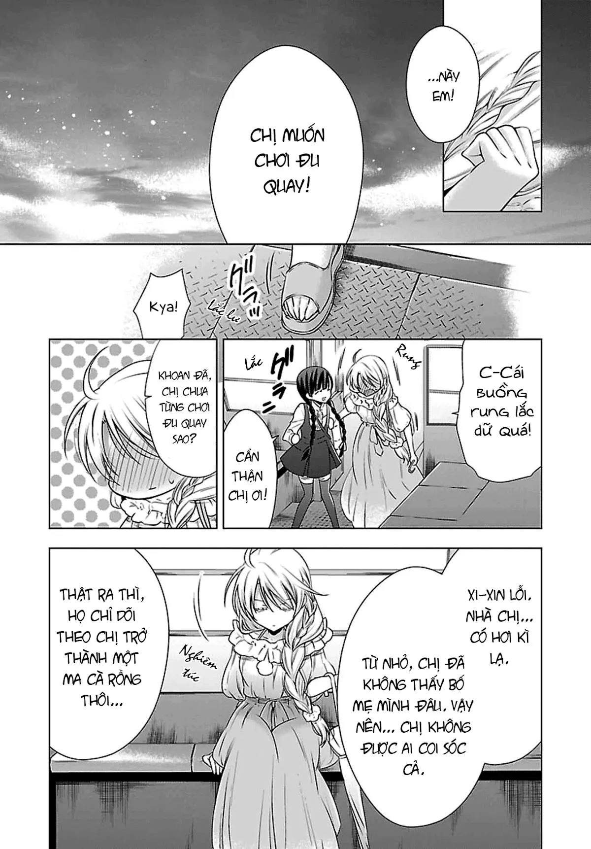 HentaiVN.net - Ảnh 17 - Kyuuketsuki-chan to Kouhai-chan - Chap 4