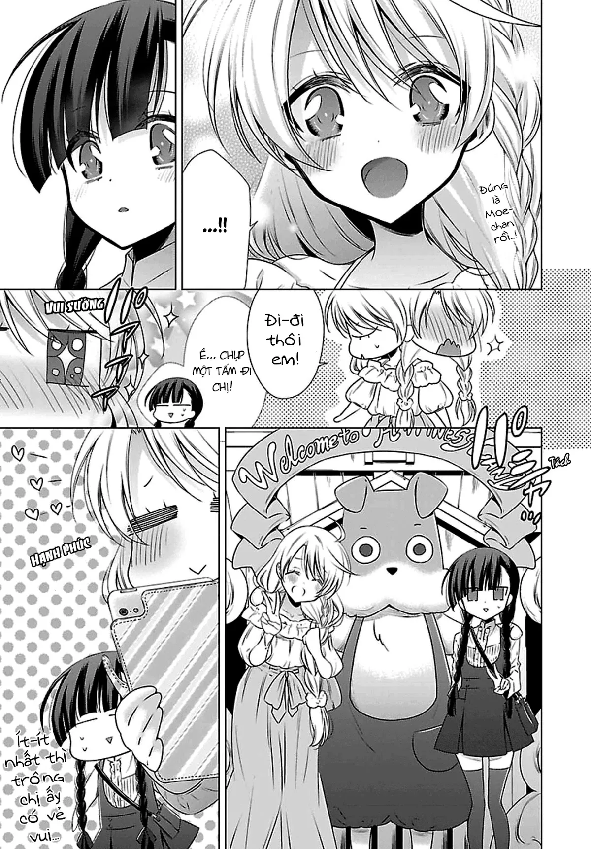 HentaiVN.net - Ảnh 6 - Kyuuketsuki-chan to Kouhai-chan - Chap 4