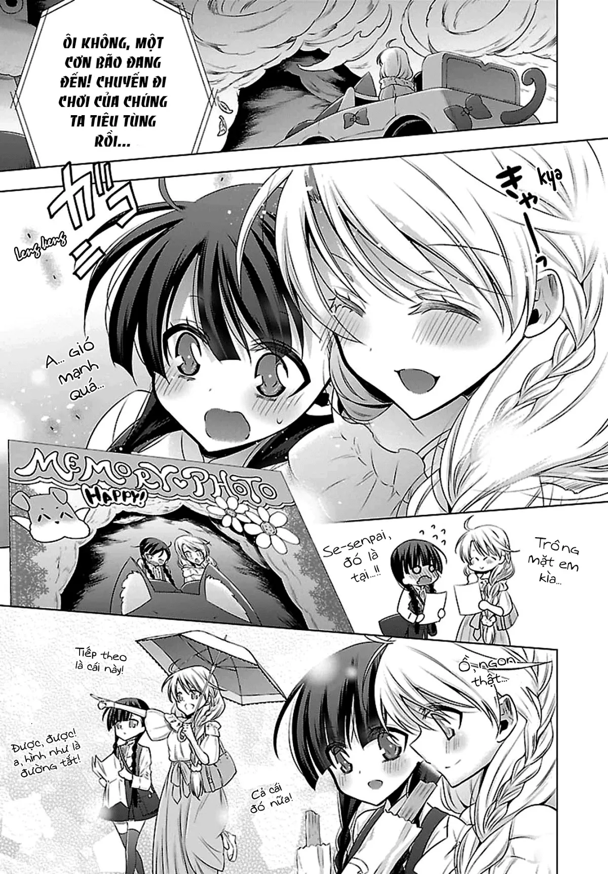 HentaiVN.net - Ảnh 8 - Kyuuketsuki-chan to Kouhai-chan - Chap 4