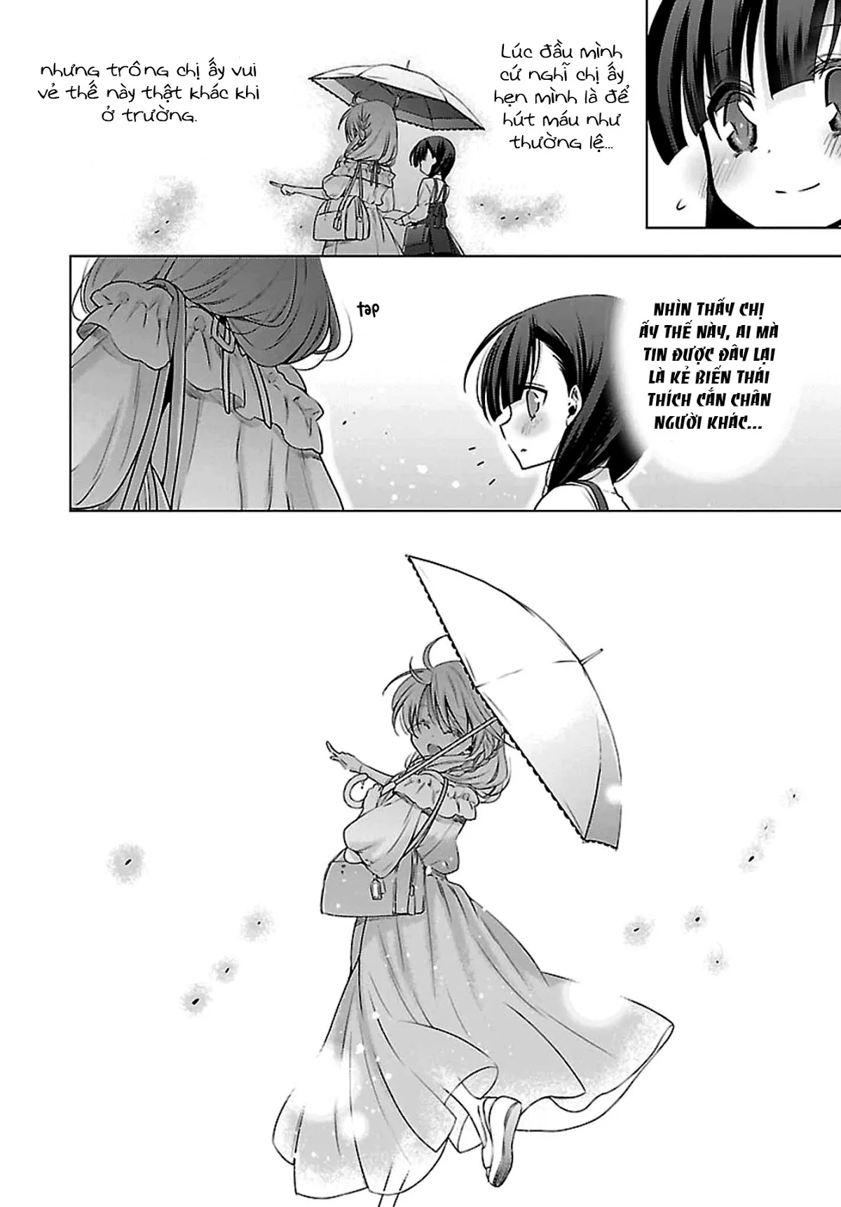 HentaiVN.net - Ảnh 9 - Kyuuketsuki-chan to Kouhai-chan - Chap 4