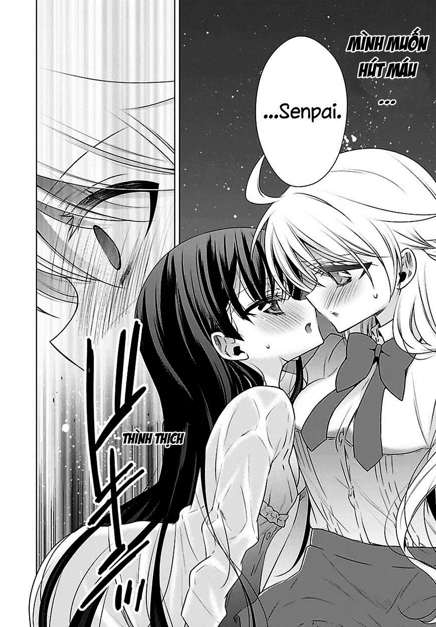 HentaiVN.net - Ảnh 13 - Kyuuketsuki-chan to Kouhai-chan - Chap 5