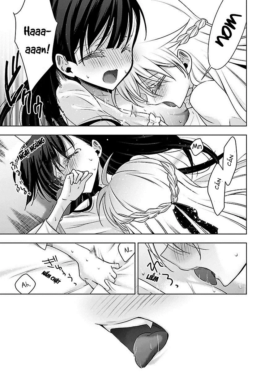 HentaiVN.net - Ảnh 18 - Kyuuketsuki-chan to Kouhai-chan - Chap 5