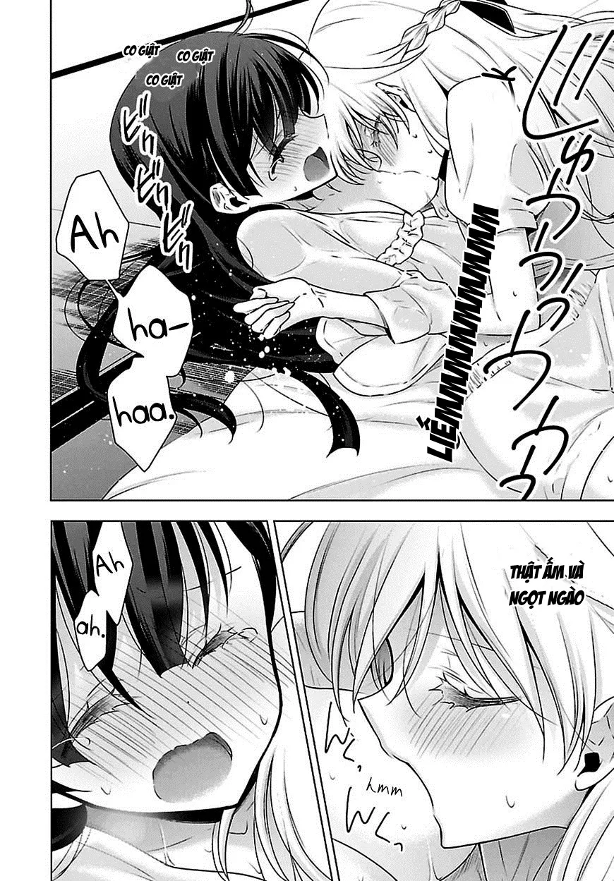 HentaiVN.net - Ảnh 19 - Kyuuketsuki-chan to Kouhai-chan - Chap 5