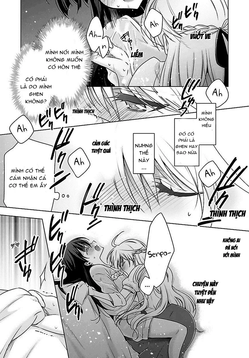 HentaiVN.net - Ảnh 20 - Kyuuketsuki-chan to Kouhai-chan - Chap 5