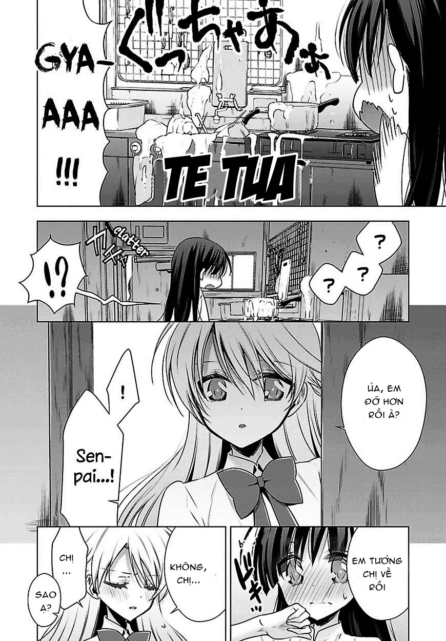 HentaiVN.net - Ảnh 23 - Kyuuketsuki-chan to Kouhai-chan - Chap 5