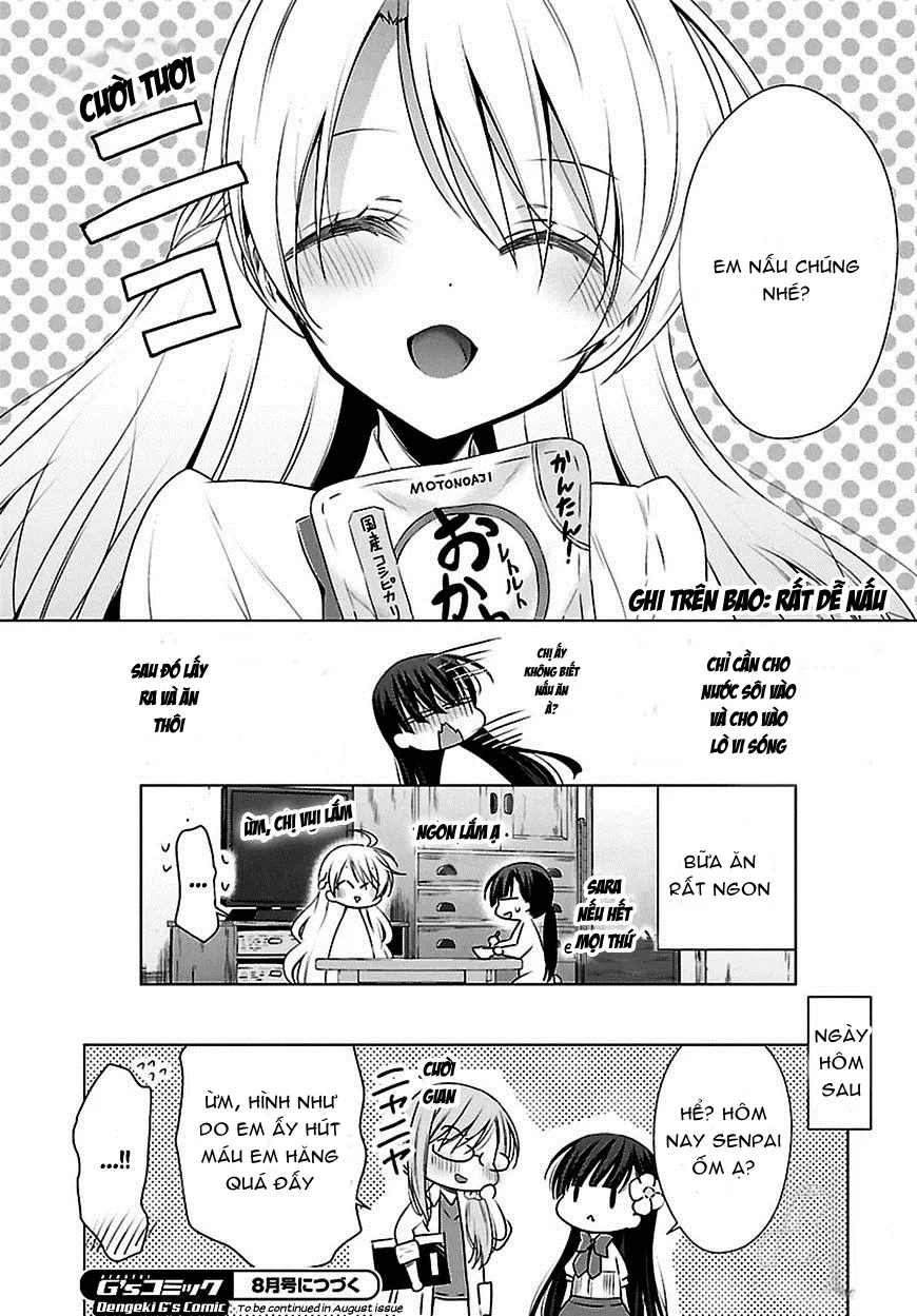 HentaiVN.net - Ảnh 25 - Kyuuketsuki-chan to Kouhai-chan - Chap 5