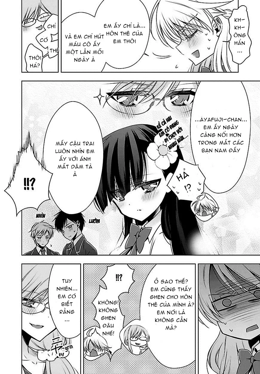 HentaiVN.net - Ảnh 3 - Kyuuketsuki-chan to Kouhai-chan - Chap 5