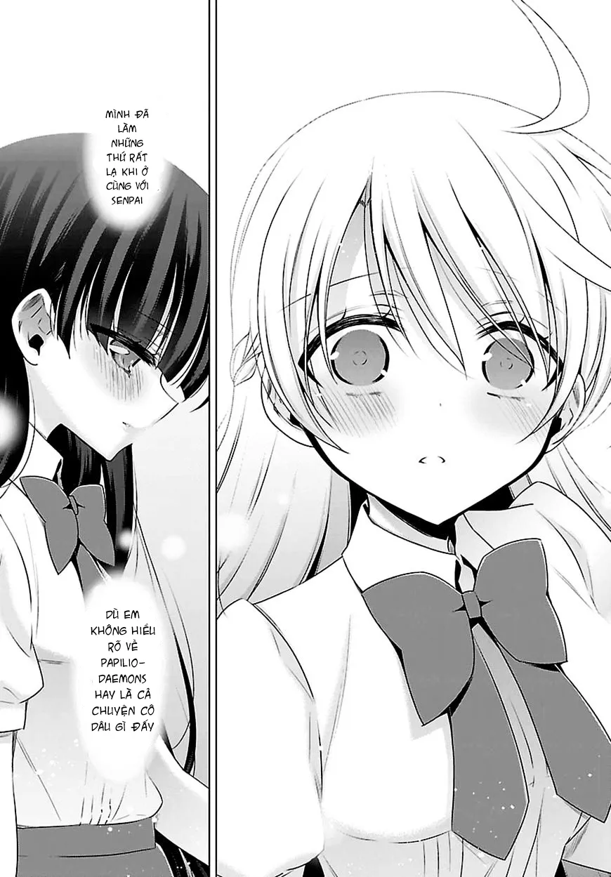 HentaiVN.net - Ảnh 23 - Kyuuketsuki-chan to Kouhai-chan - Chap 6