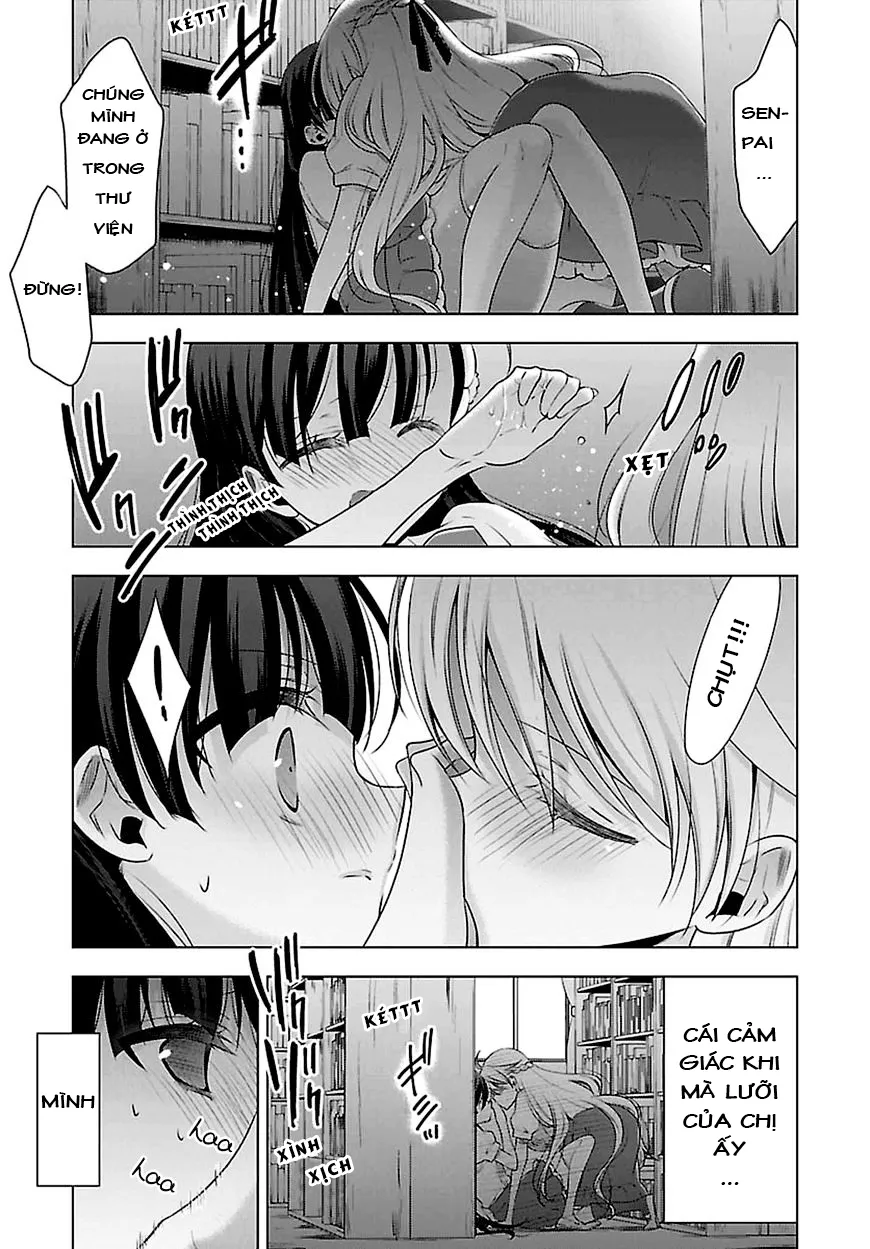 HentaiVN.net - Ảnh 4 - Kyuuketsuki-chan to Kouhai-chan - Chap 6