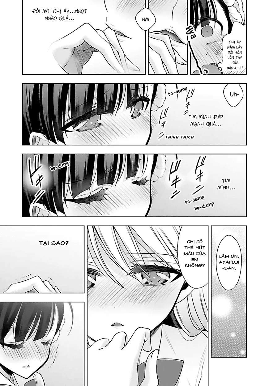 HentaiVN.net - Ảnh 14 - Kyuuketsuki-chan to Kouhai-chan - Chap 7