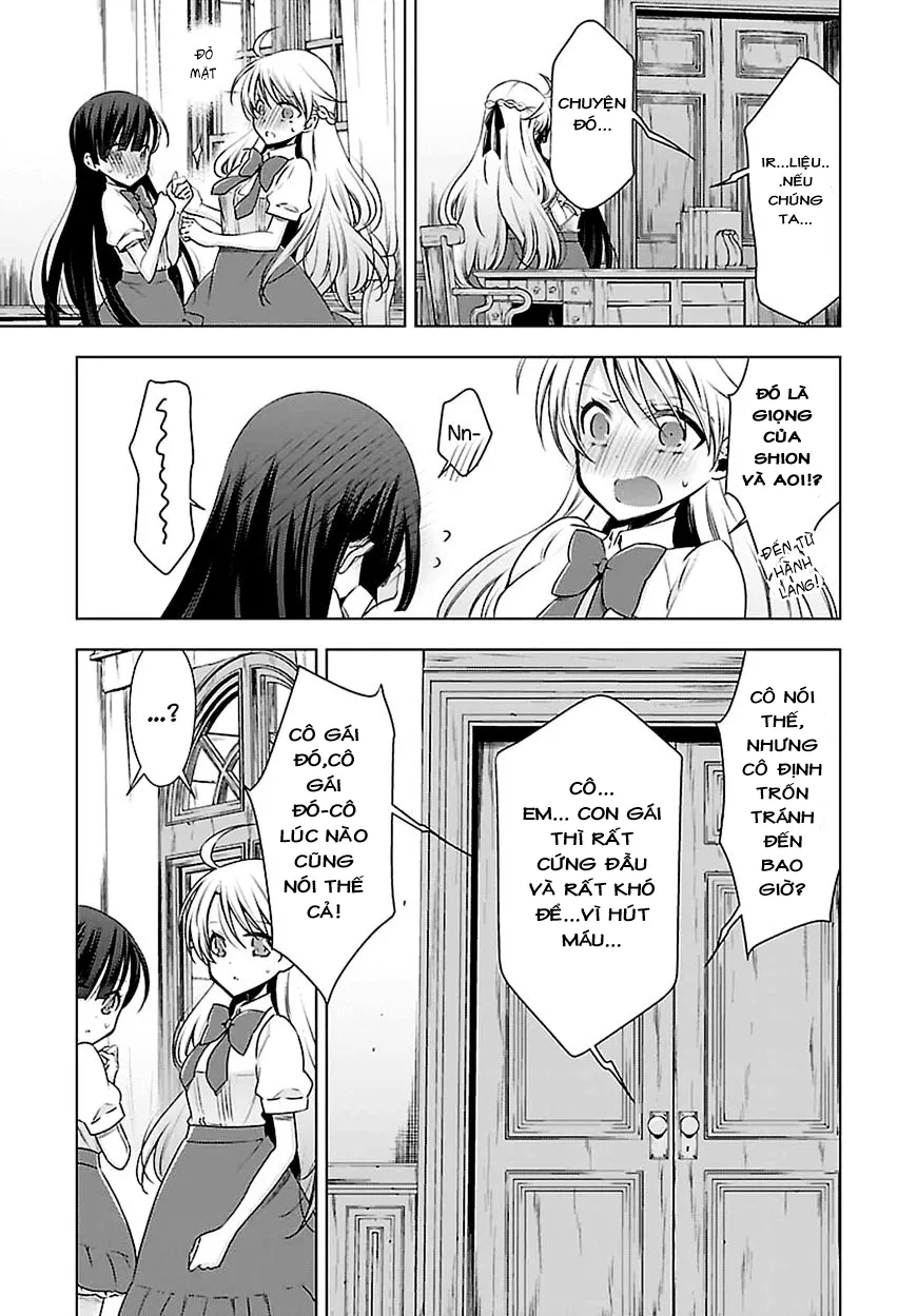 HentaiVN.net - Ảnh 18 - Kyuuketsuki-chan to Kouhai-chan - Chap 7