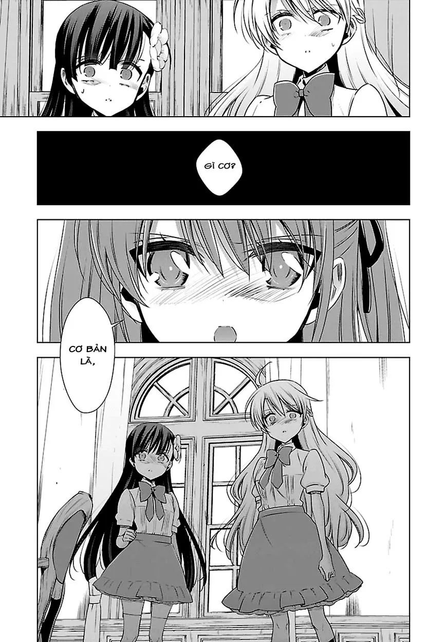 HentaiVN.net - Ảnh 24 - Kyuuketsuki-chan to Kouhai-chan - Chap 7