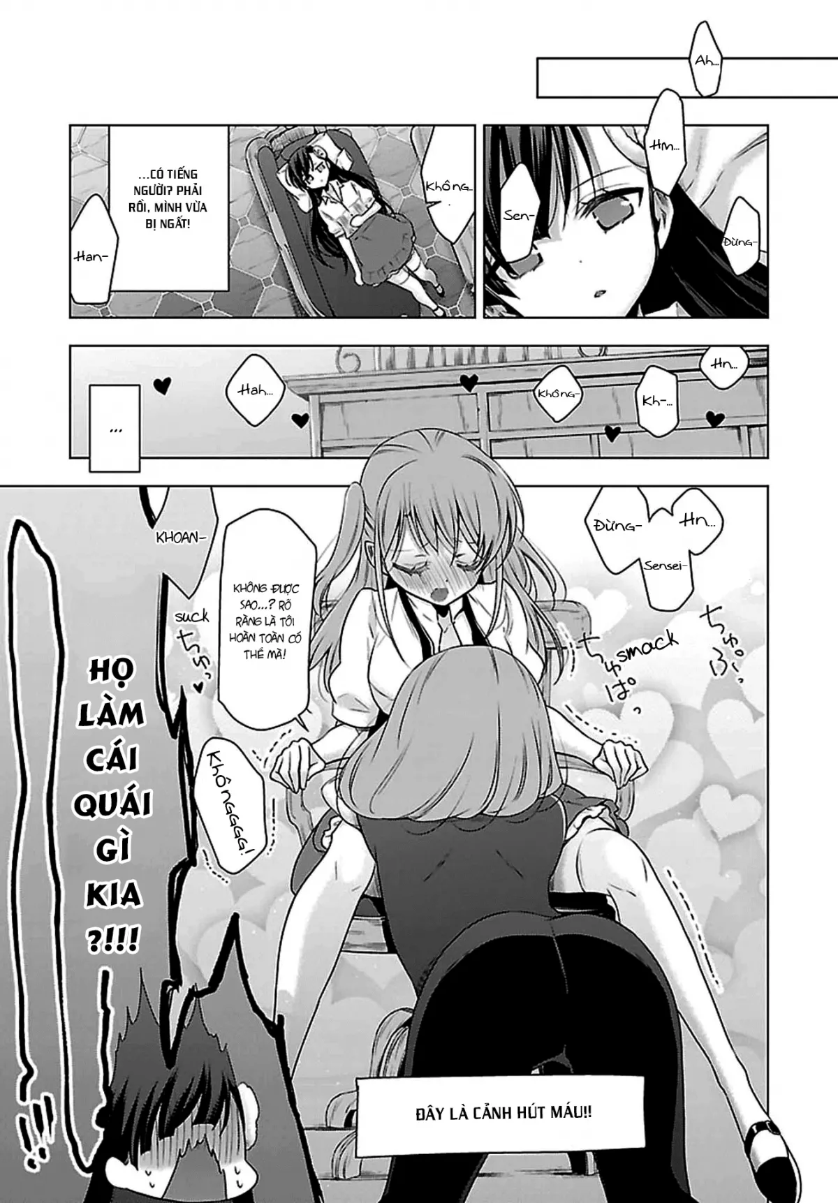HentaiVN.net - Ảnh 10 - Kyuuketsuki-chan to Kouhai-chan - Chap 8