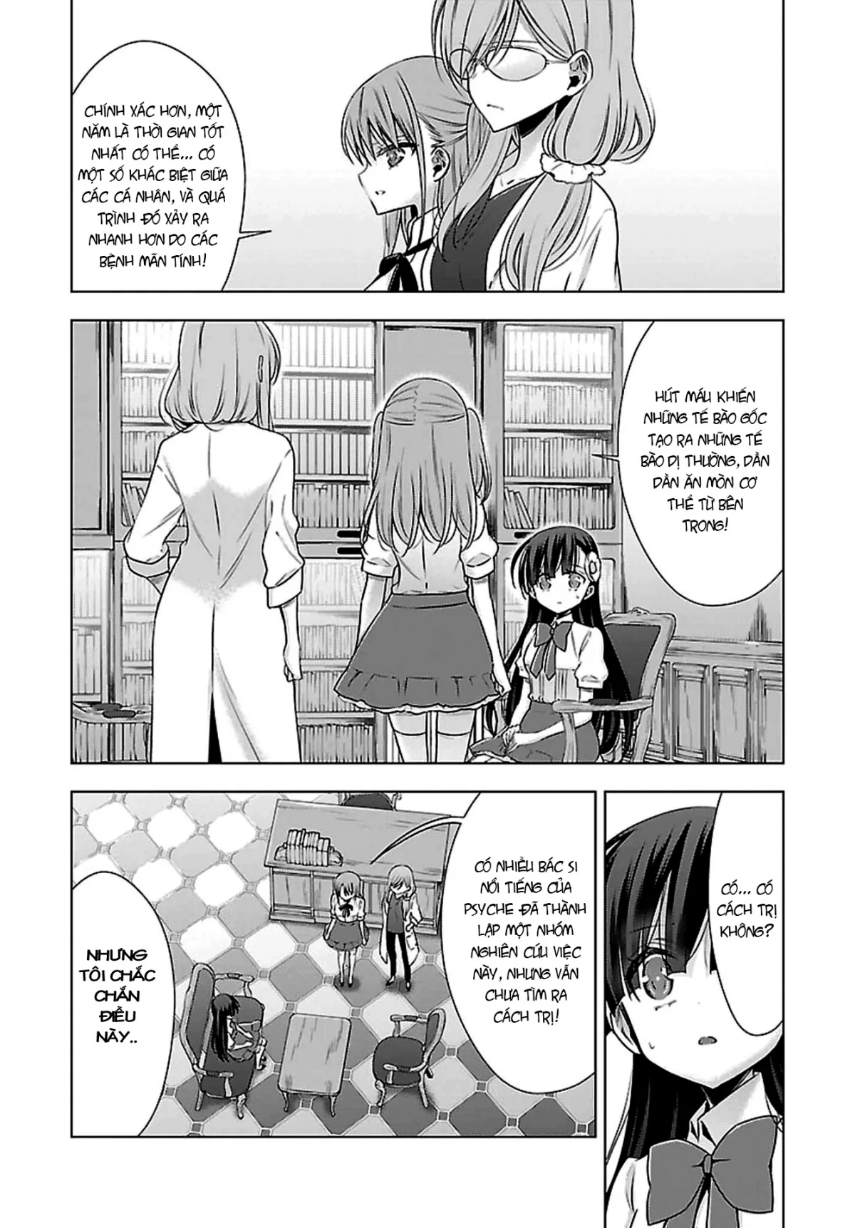 HentaiVN.net - Ảnh 13 - Kyuuketsuki-chan to Kouhai-chan - Chap 8