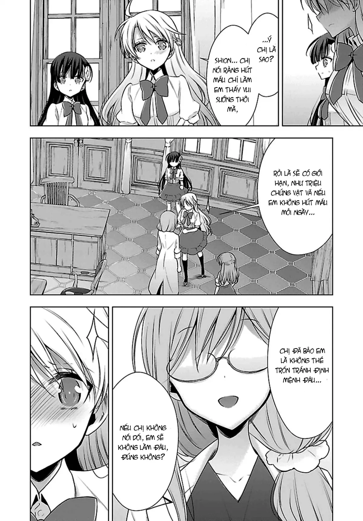 HentaiVN.net - Ảnh 5 - Kyuuketsuki-chan to Kouhai-chan - Chap 8