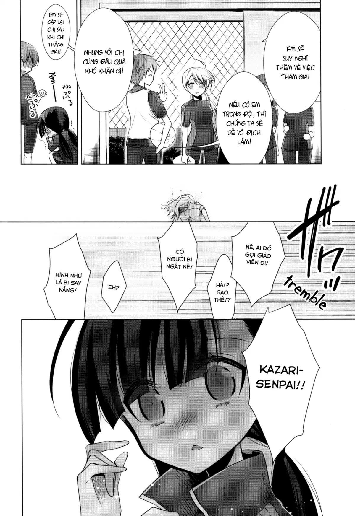 HentaiVN.net - Ảnh 22 - Kyuuketsuki-chan to Kouhai-chan - Chap 9