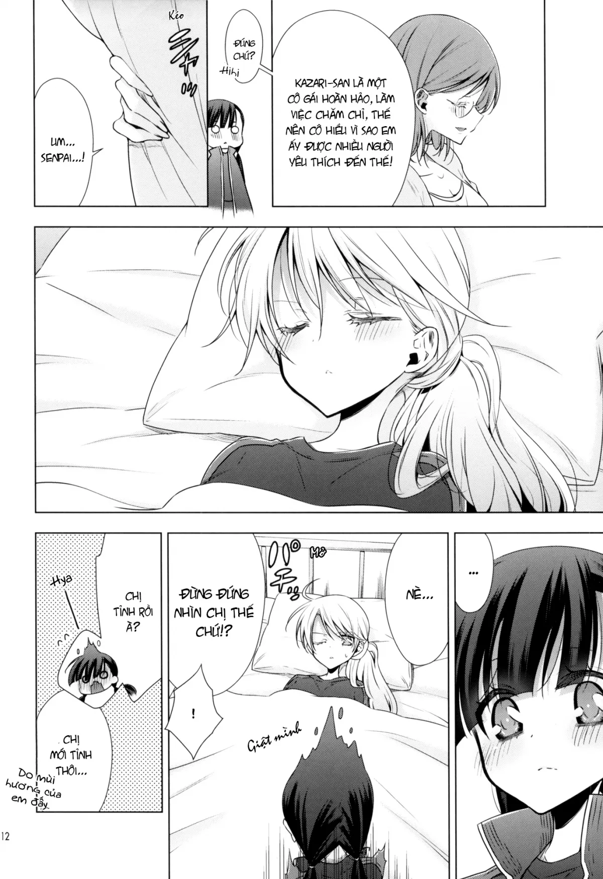 HentaiVN.net - Ảnh 26 - Kyuuketsuki-chan to Kouhai-chan - Chap 9