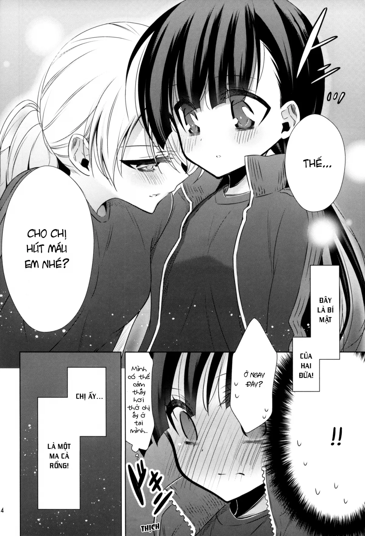 HentaiVN.net - Ảnh 28 - Kyuuketsuki-chan to Kouhai-chan - Chap 9