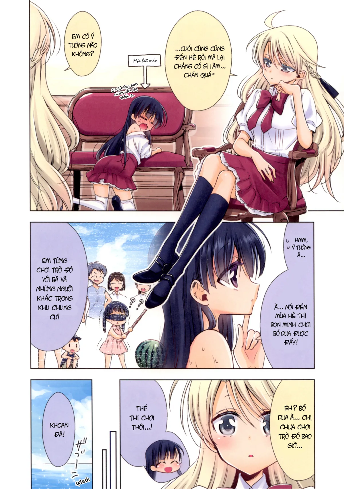 HentaiVN.net - Ảnh 44 - Kyuuketsuki-chan to Kouhai-chan - Chap 9