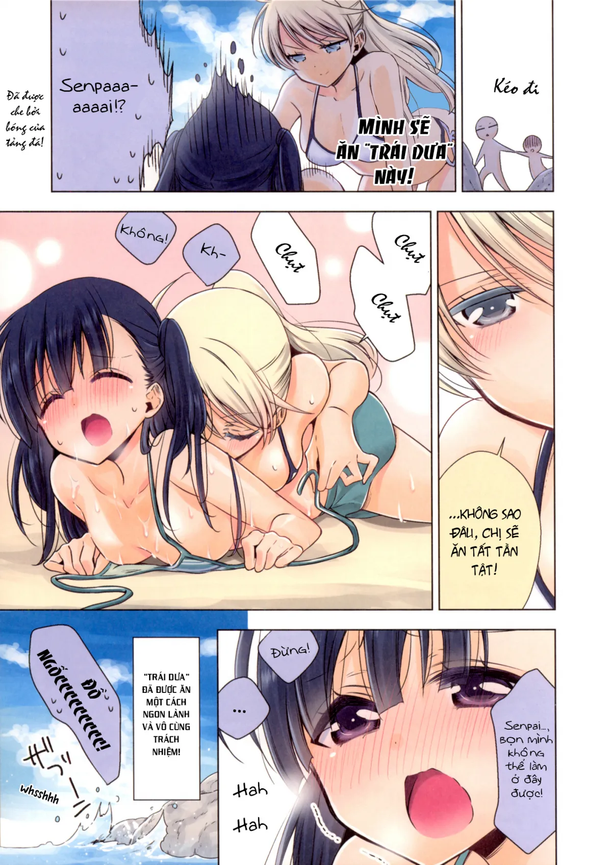 HentaiVN.net - Ảnh 47 - Kyuuketsuki-chan to Kouhai-chan - Chap 9