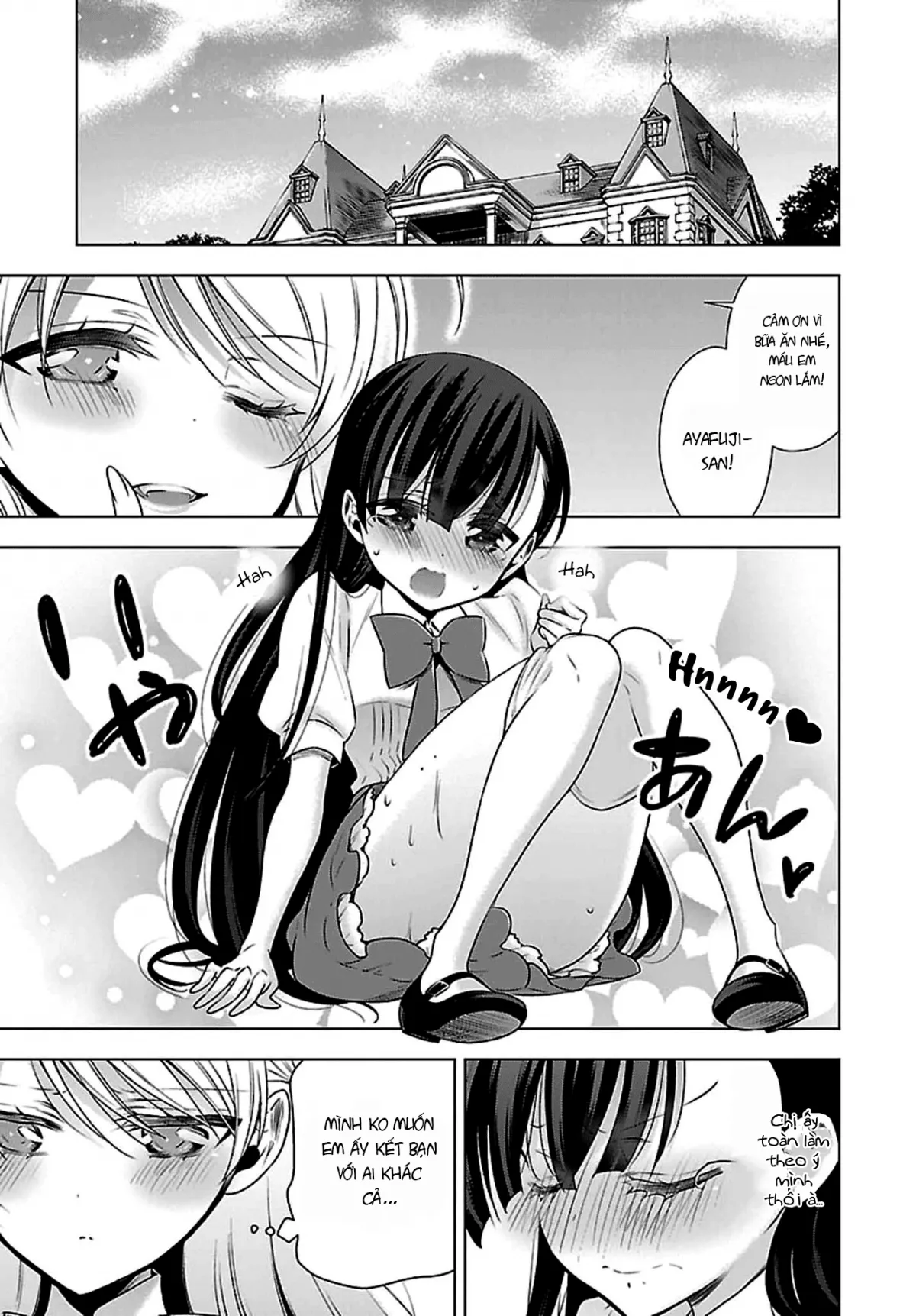 HentaiVN.net - Ảnh 6 - Kyuuketsuki-chan to Kouhai-chan - Chap 9