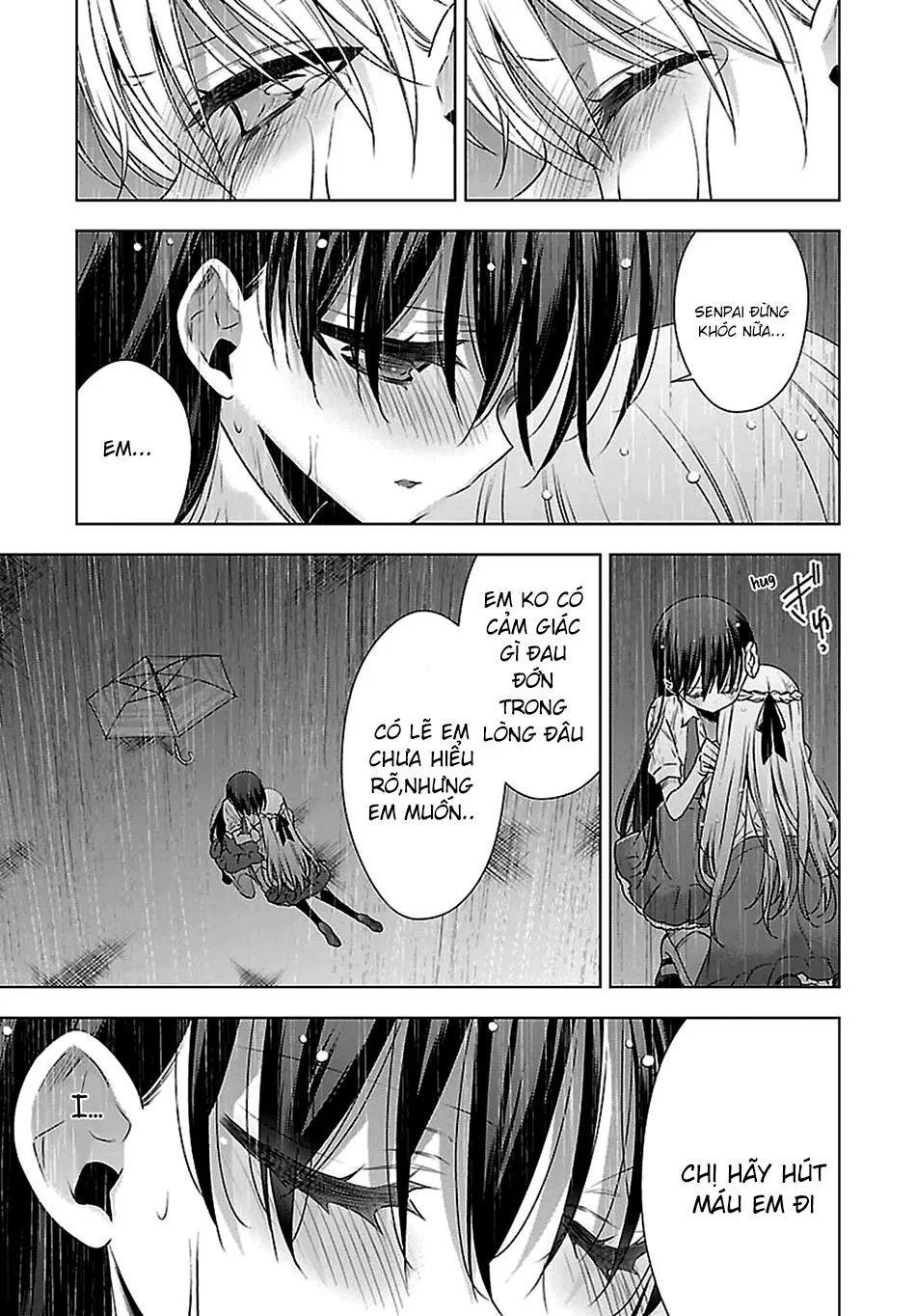 HentaiVN.net - Ảnh 21 - Kyuuketsuki-chan to Kouhai-chan - Chap 10