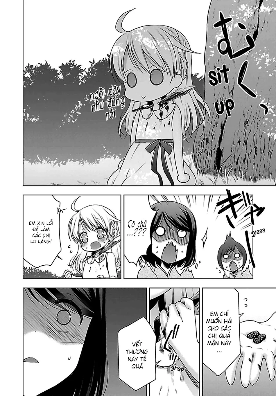 HentaiVN.net - Ảnh 4 - Kyuuketsuki-chan to Kouhai-chan - Chap 10