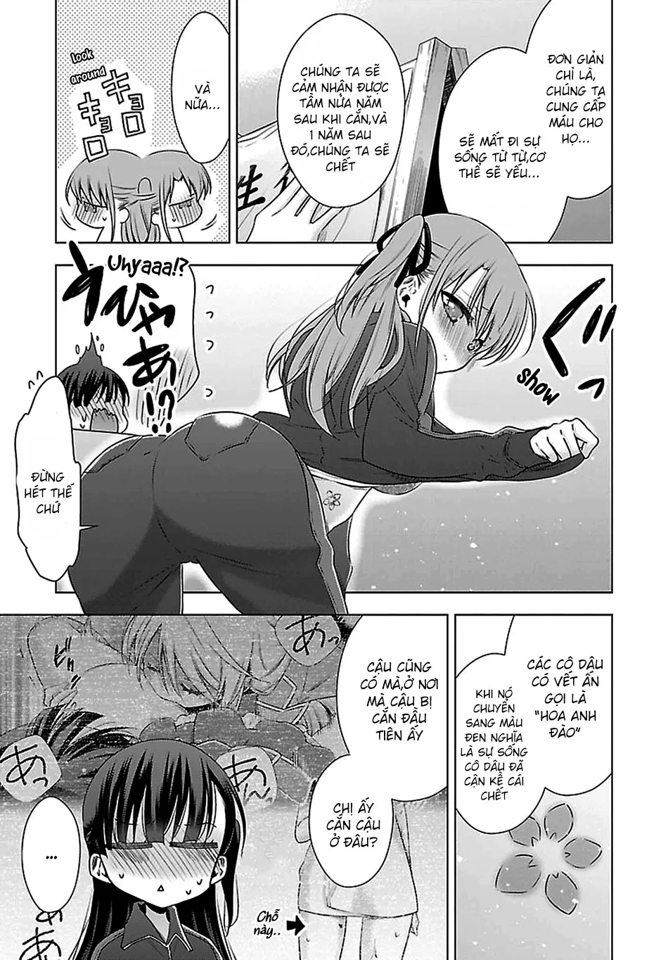 HentaiVN.net - Ảnh 10 - Kyuuketsuki-chan to Kouhai-chan - Chap 11