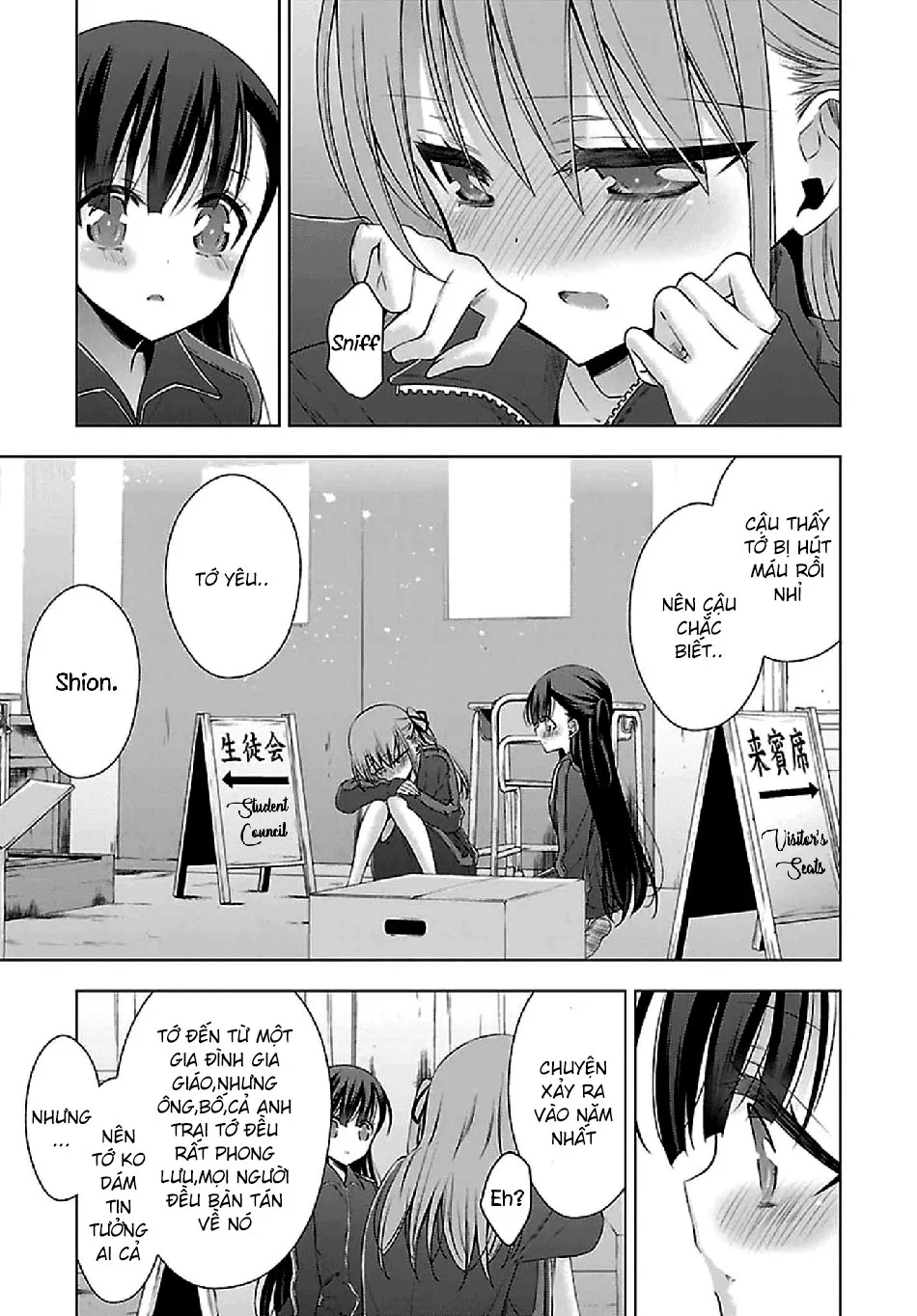 HentaiVN.net - Ảnh 12 - Kyuuketsuki-chan to Kouhai-chan - Chap 11