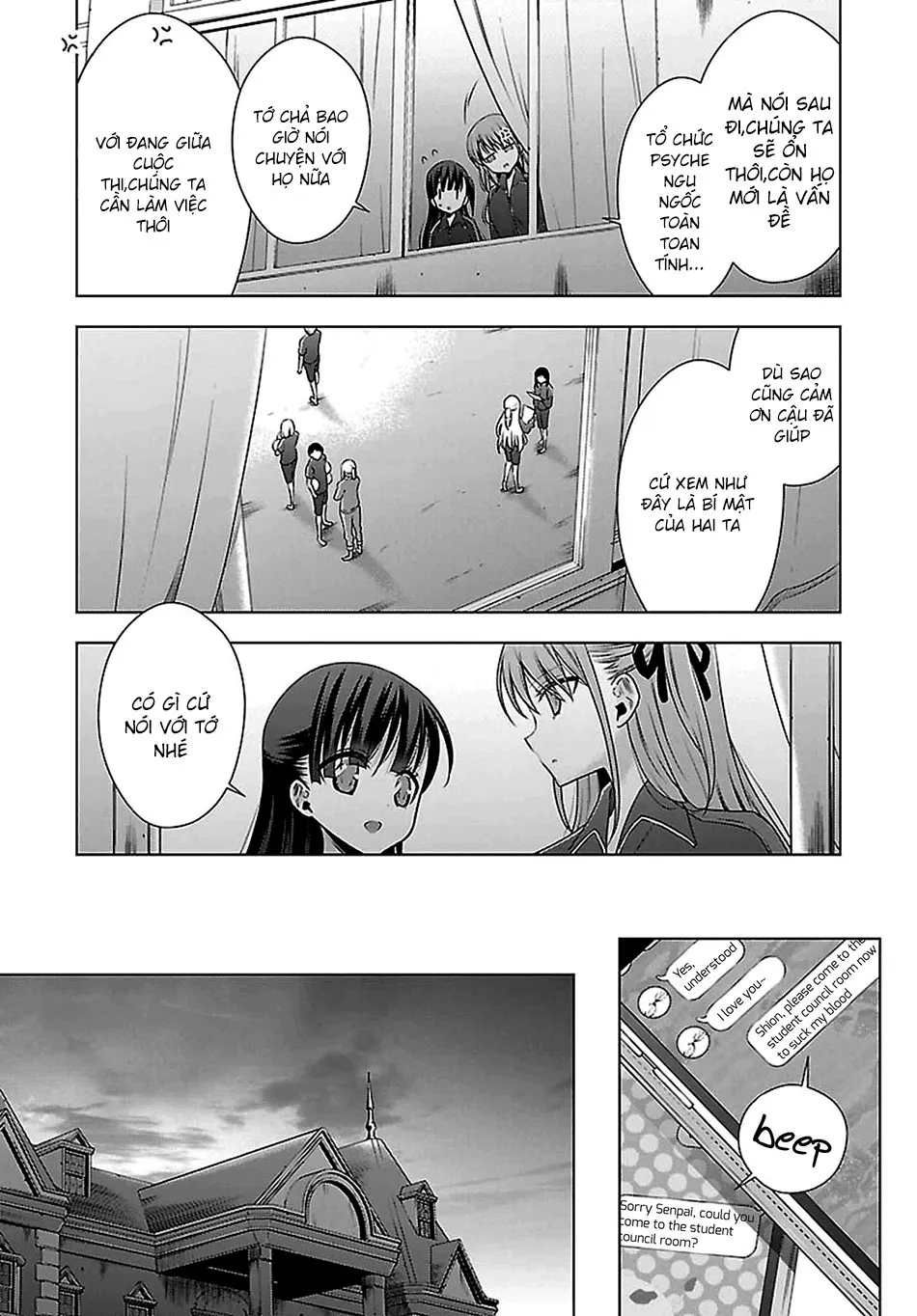 HentaiVN.net - Ảnh 14 - Kyuuketsuki-chan to Kouhai-chan - Chap 11