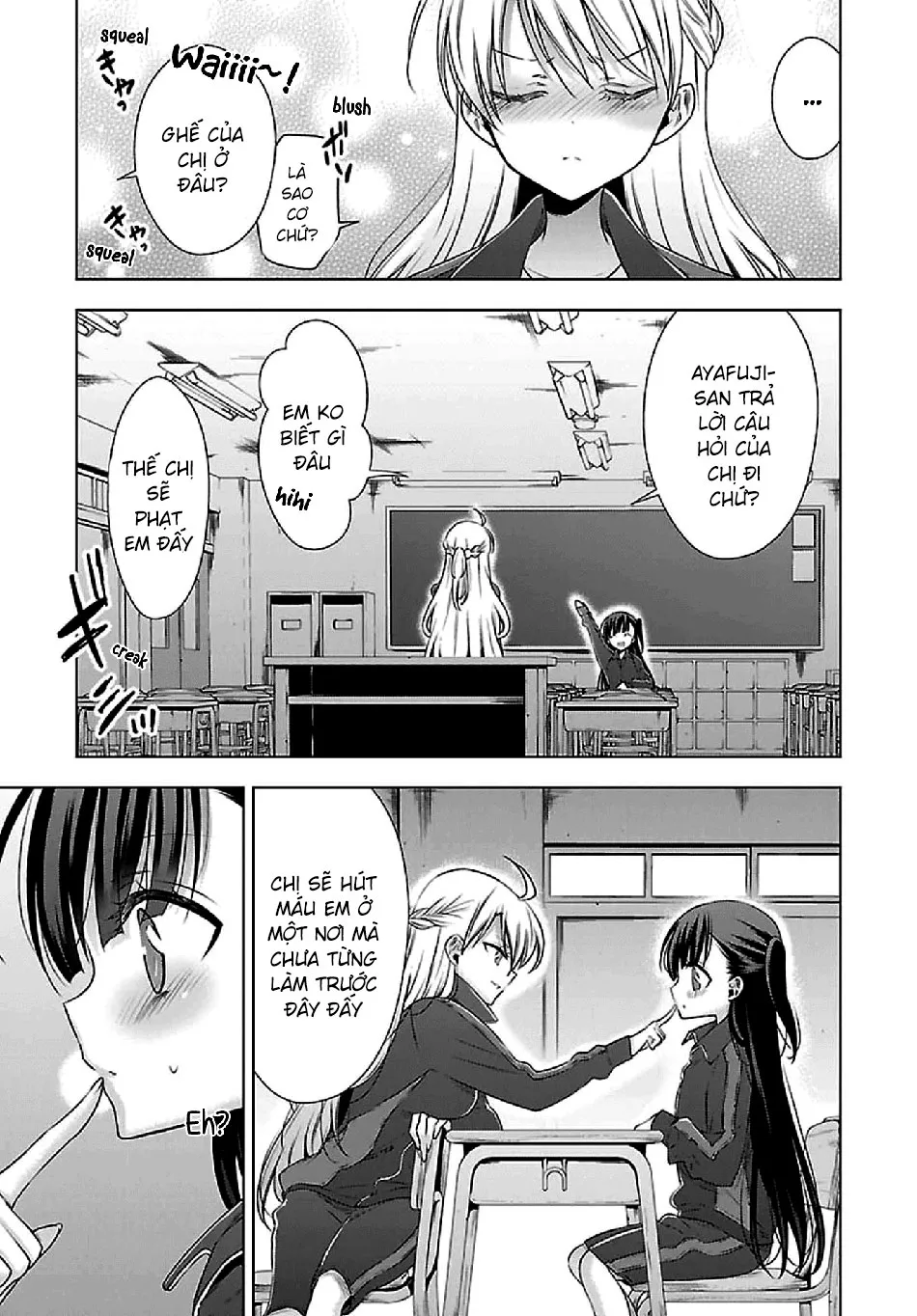 HentaiVN.net - Ảnh 18 - Kyuuketsuki-chan to Kouhai-chan - Chap 11