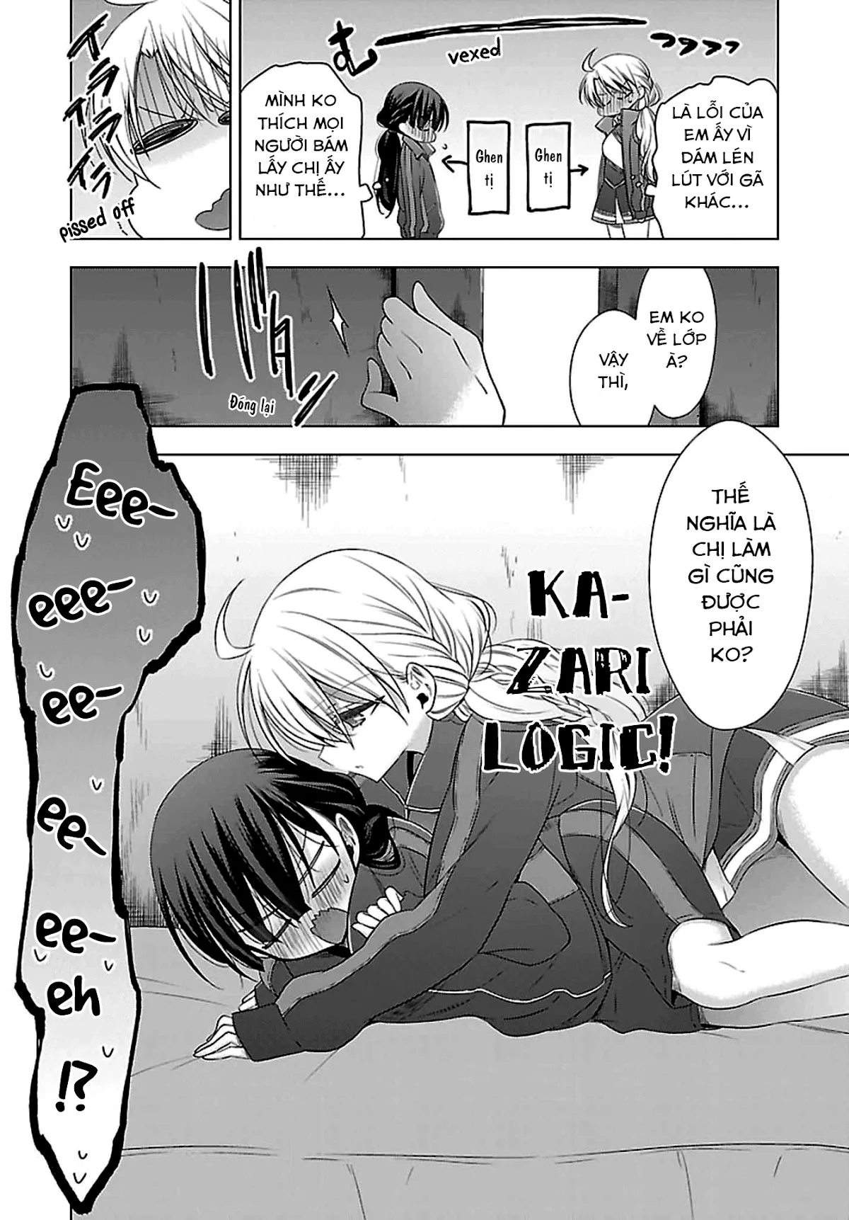 HentaiVN.net - Ảnh 15 - Kyuuketsuki-chan to Kouhai-chan - Chap 12