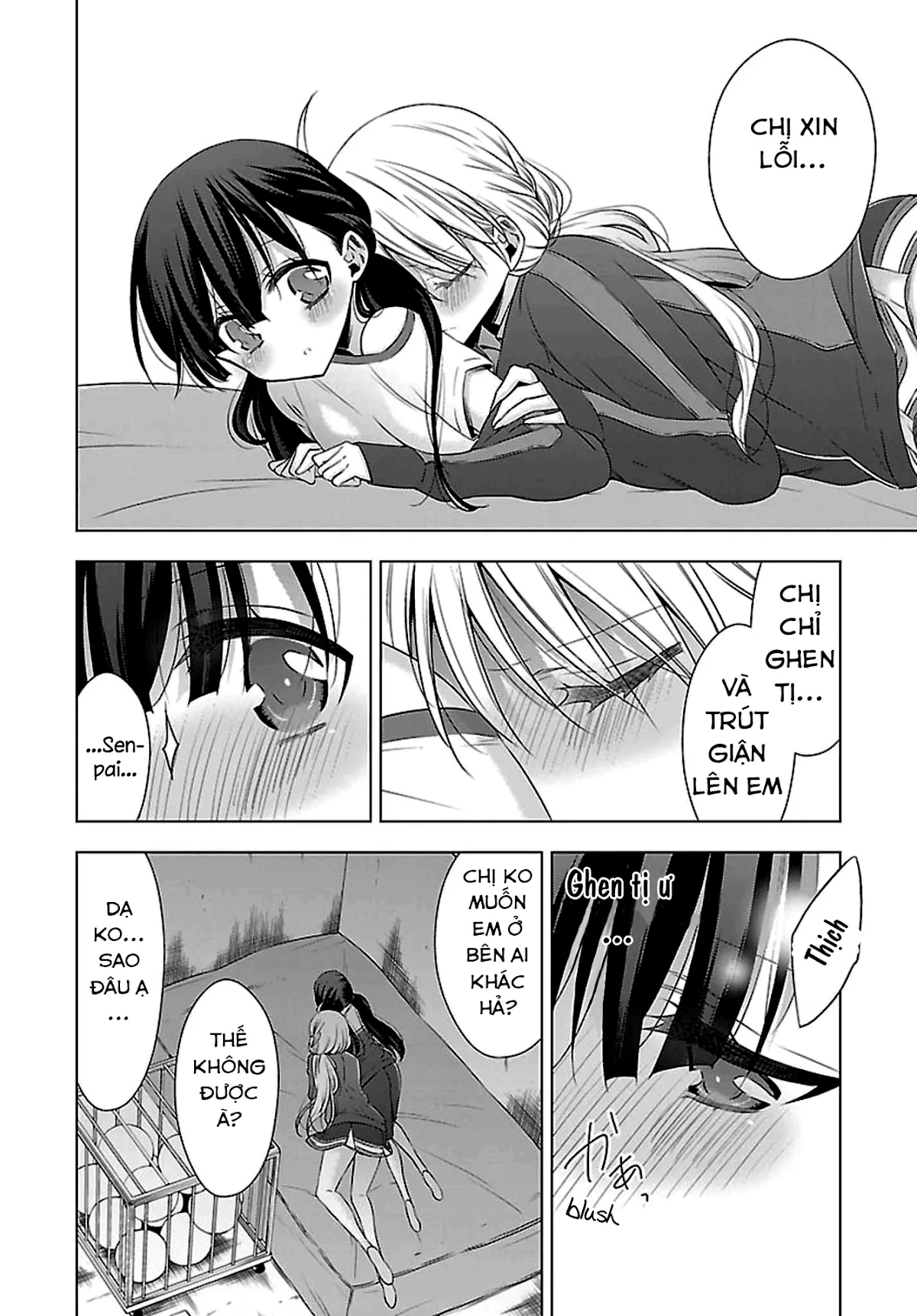 HentaiVN.net - Ảnh 17 - Kyuuketsuki-chan to Kouhai-chan - Chap 12