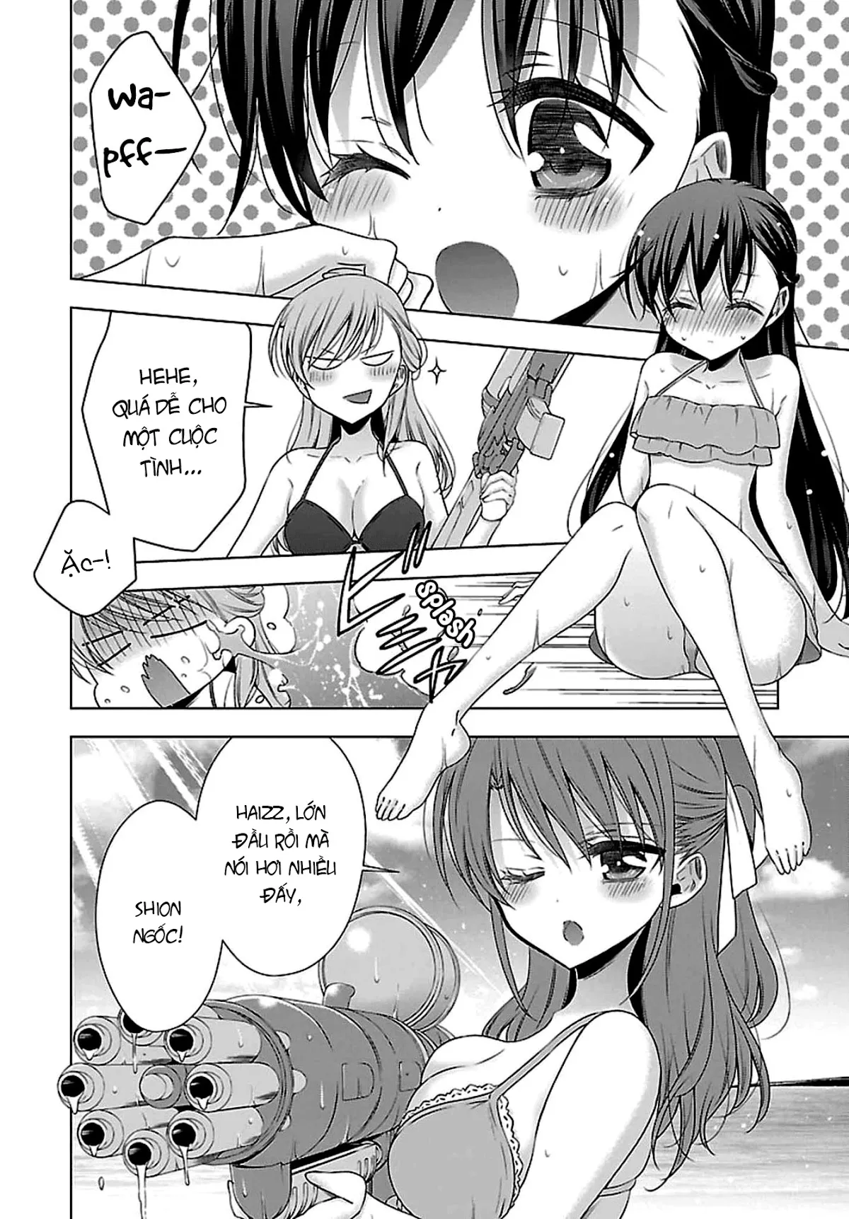 HentaiVN.net - Ảnh 6 - Kyuuketsuki-chan to Kouhai-chan - Chap 13