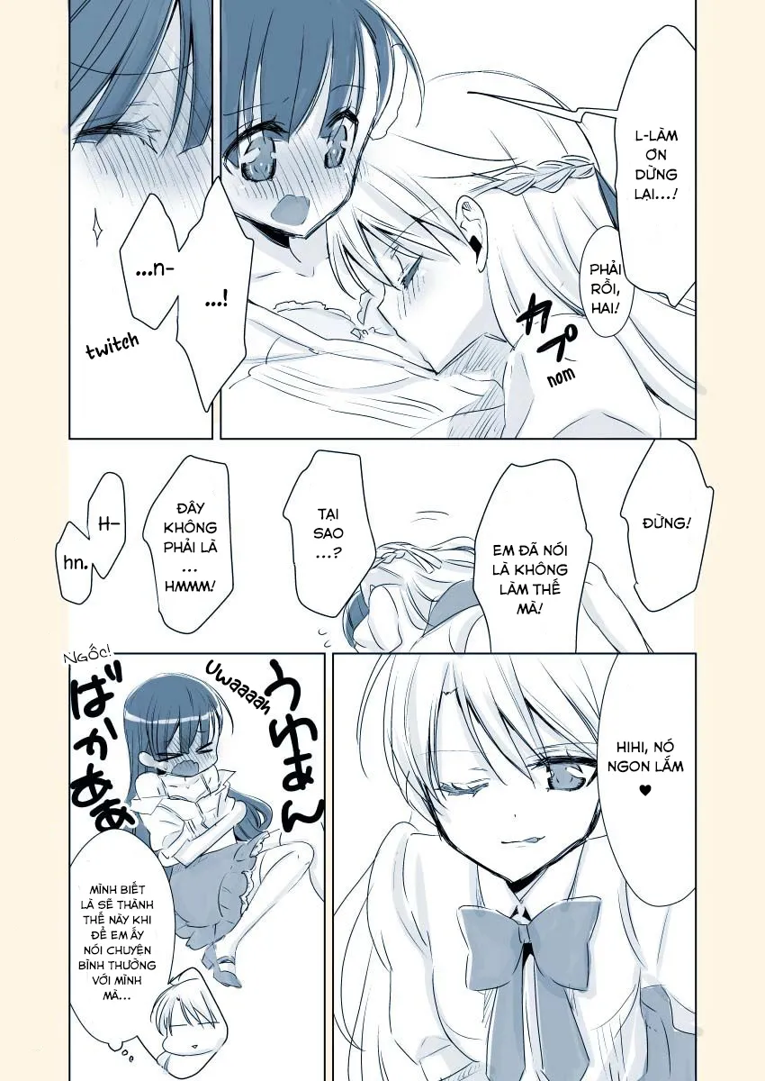 HentaiVN.net - Ảnh 13 - Kyuuketsuki-chan to Kouhai-chan - Chap 15