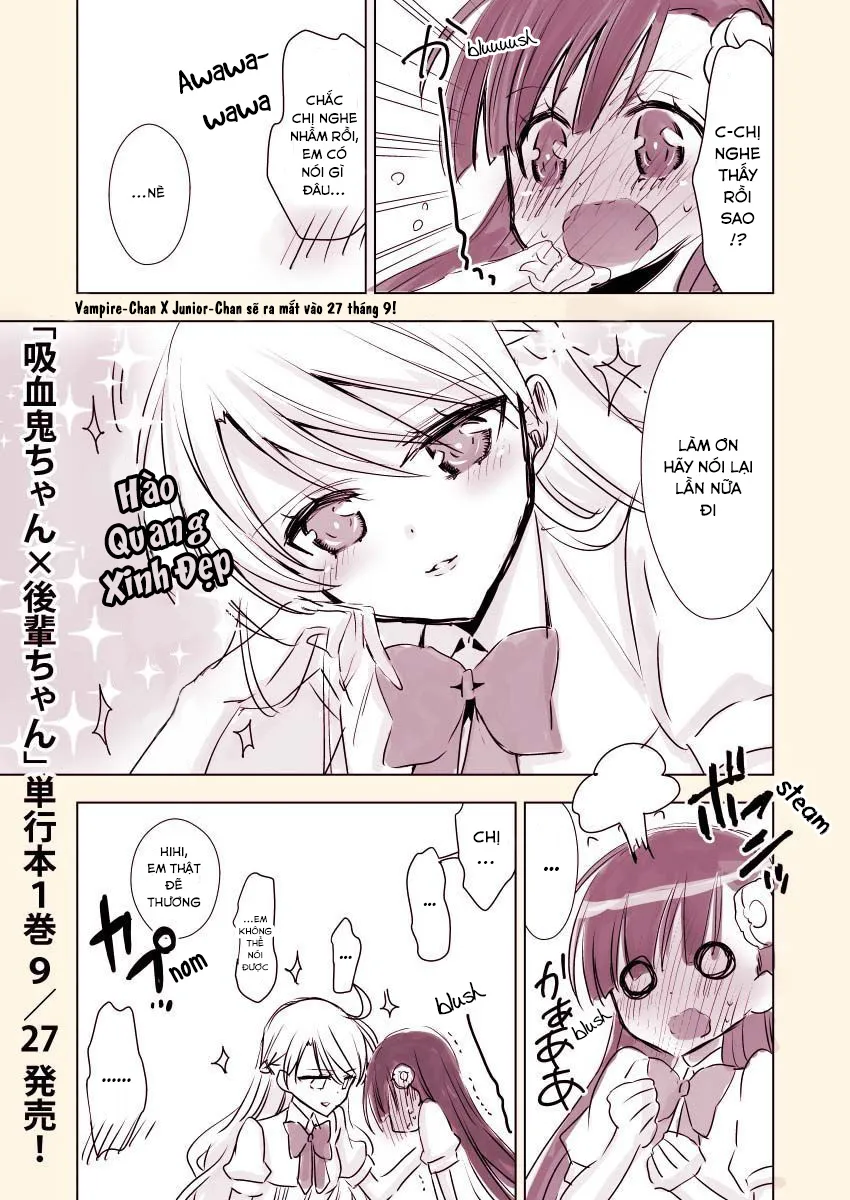 HentaiVN.net - Ảnh 21 - Kyuuketsuki-chan to Kouhai-chan - Chap 15