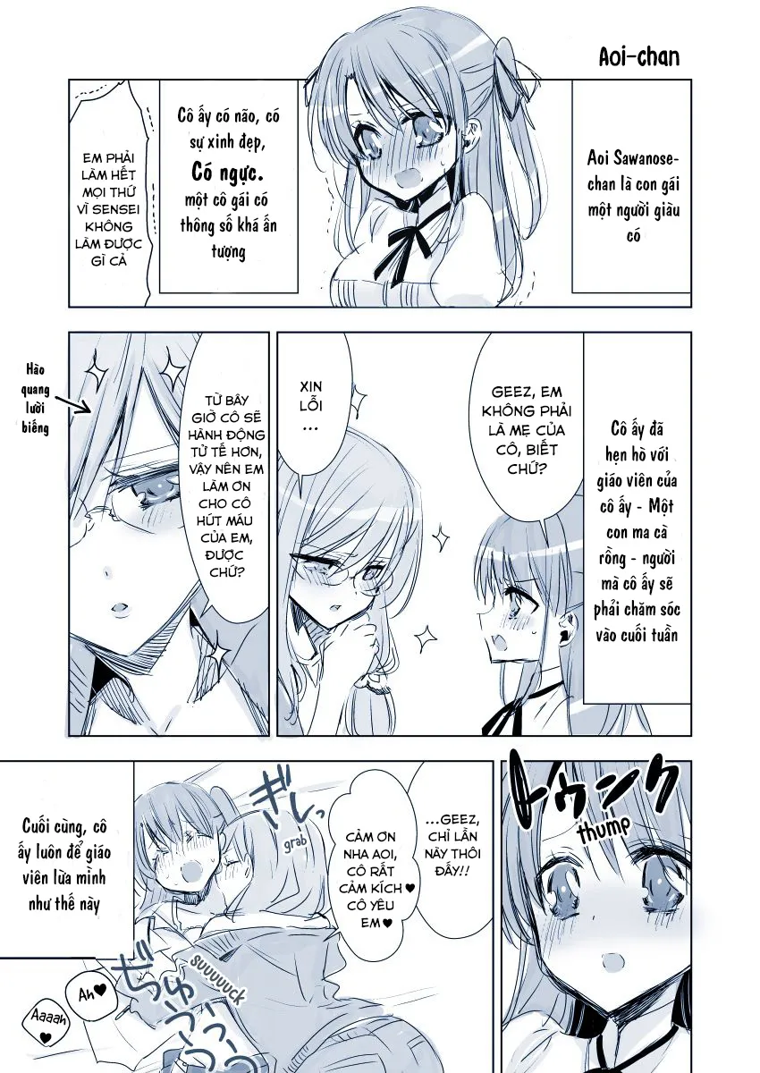HentaiVN.net - Ảnh 23 - Kyuuketsuki-chan to Kouhai-chan - Chap 15
