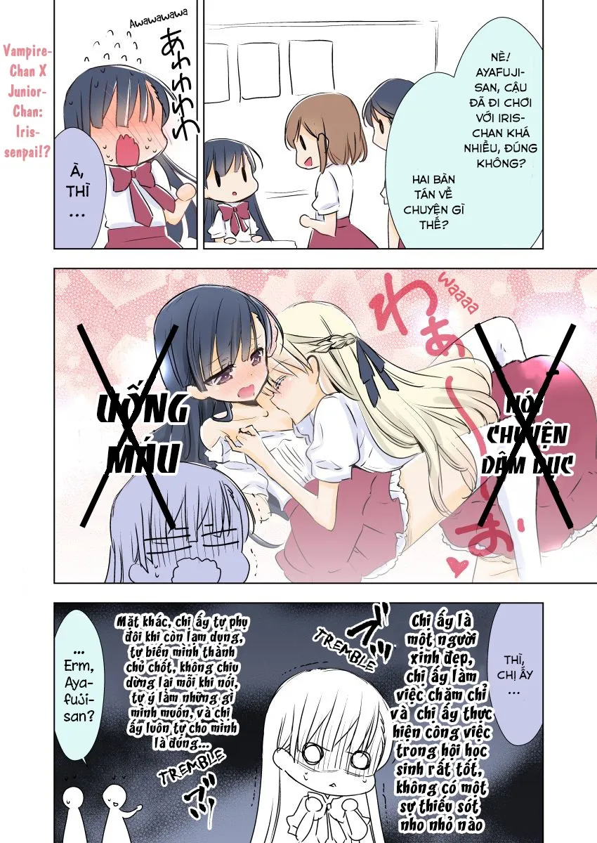 HentaiVN.net - Ảnh 24 - Kyuuketsuki-chan to Kouhai-chan - Chap 15