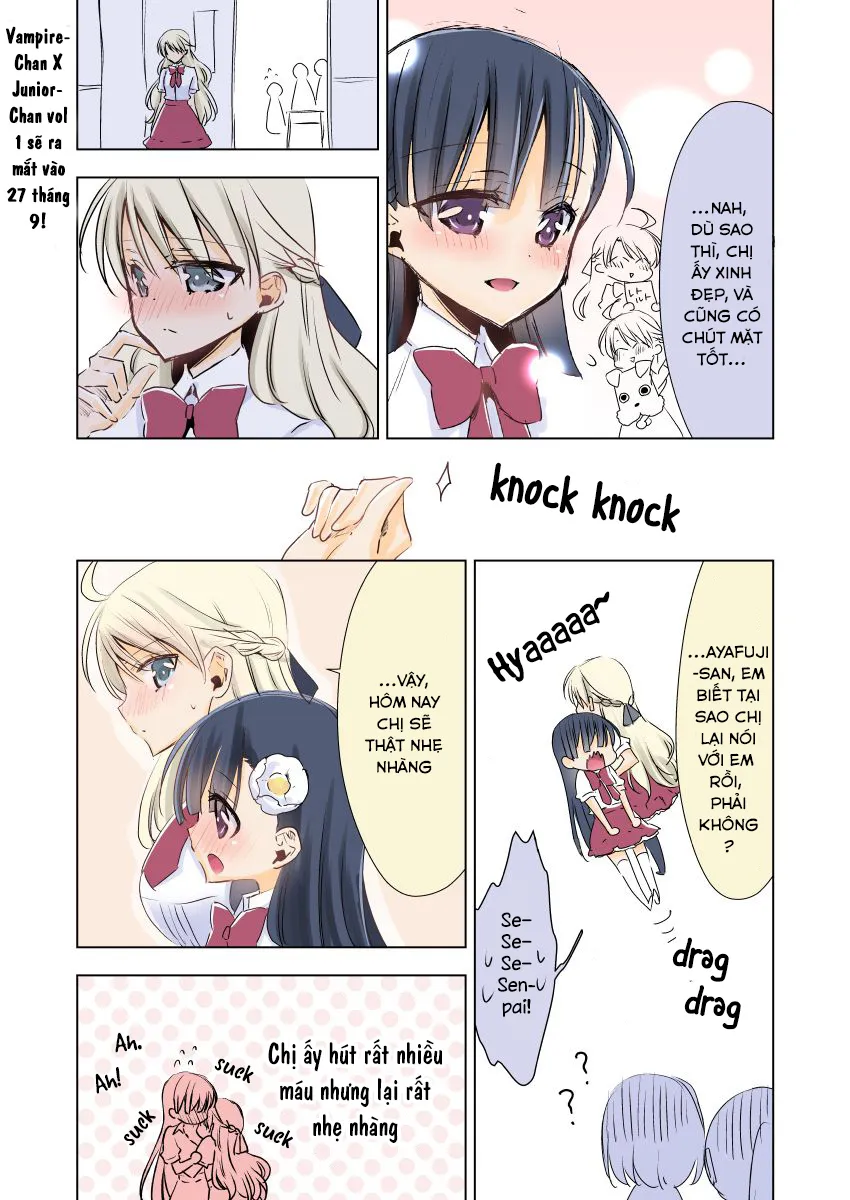 HentaiVN.net - Ảnh 25 - Kyuuketsuki-chan to Kouhai-chan - Chap 15