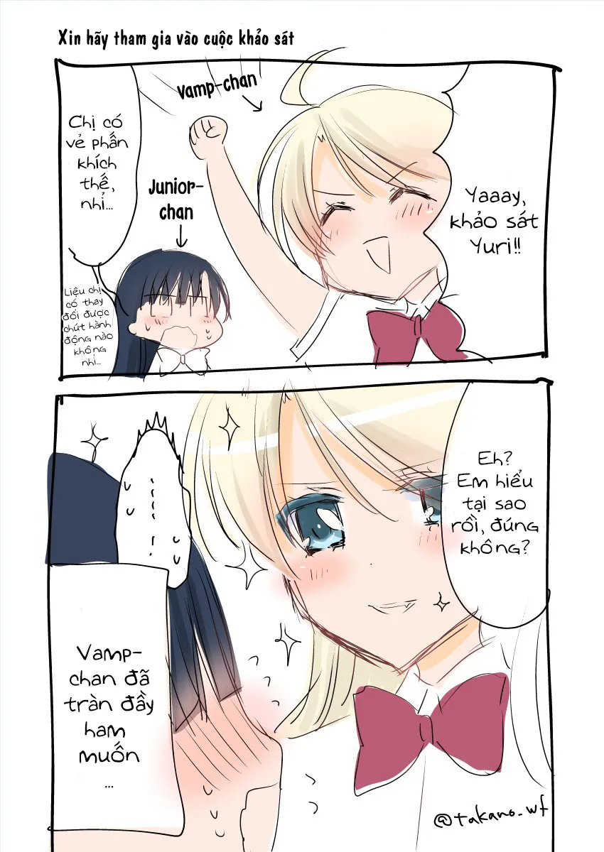 HentaiVN.net - Ảnh 6 - Kyuuketsuki-chan to Kouhai-chan - Chap 15
