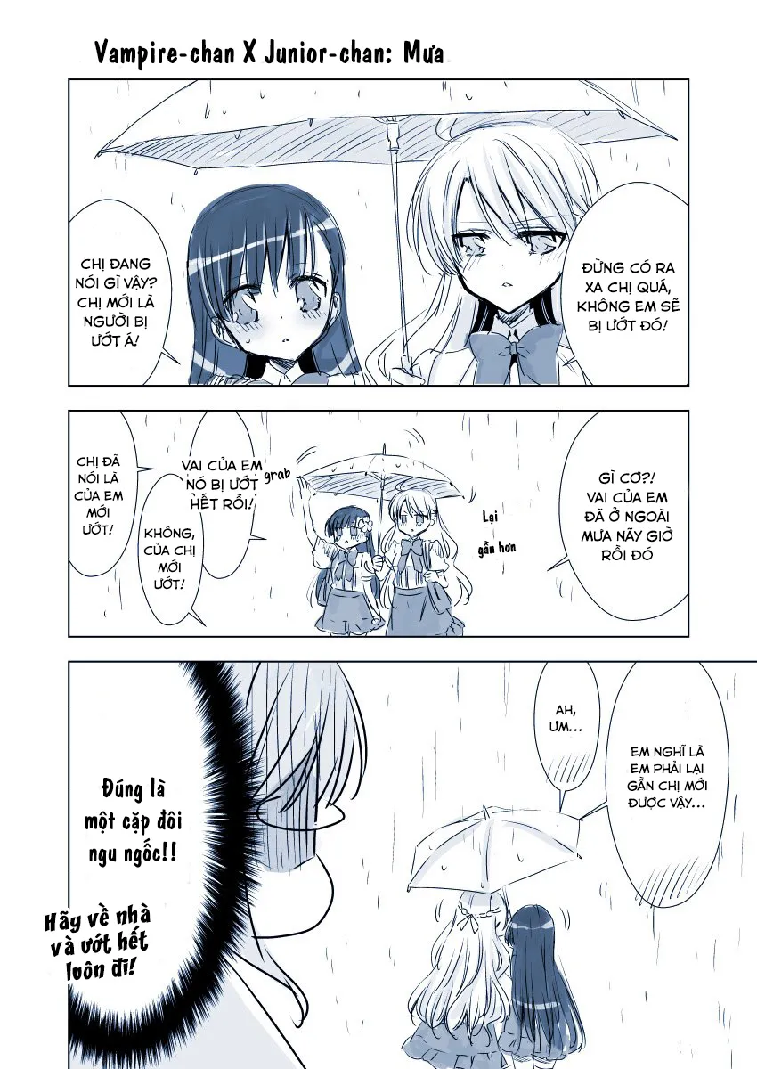 HentaiVN.net - Ảnh 7 - Kyuuketsuki-chan to Kouhai-chan - Chap 15