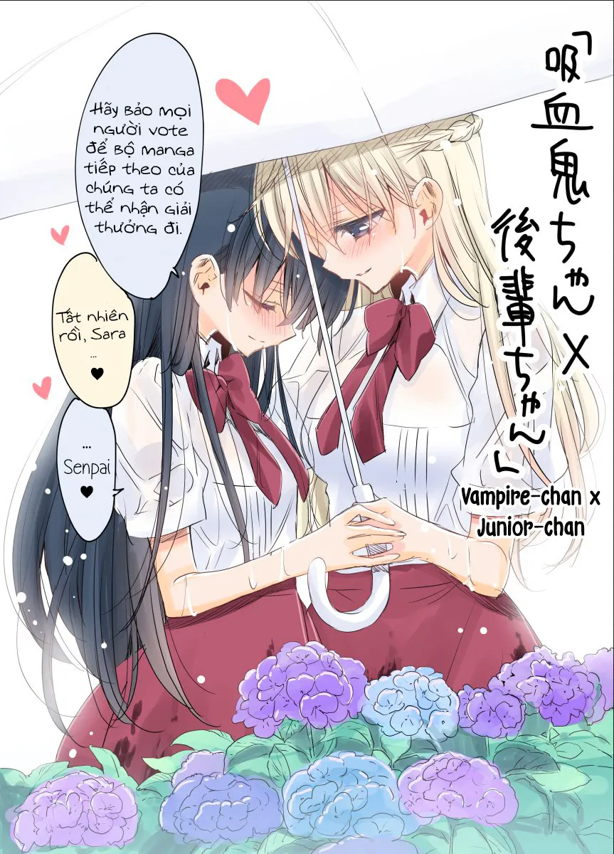 HentaiVN.net - Ảnh 8 - Kyuuketsuki-chan to Kouhai-chan - Chap 15