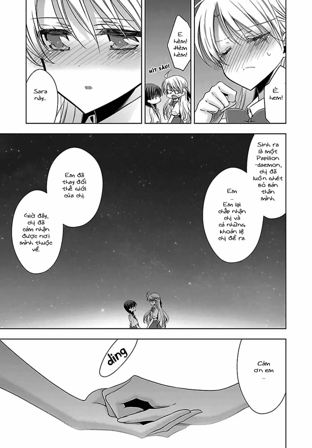 HentaiVN.net - Ảnh 19 - Kyuuketsuki-chan to Kouhai-chan - Chap 16