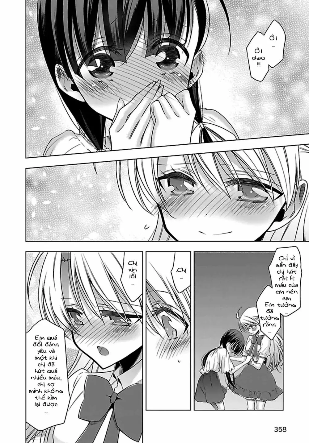 HentaiVN.net - Ảnh 21 - Kyuuketsuki-chan to Kouhai-chan - Chap 16