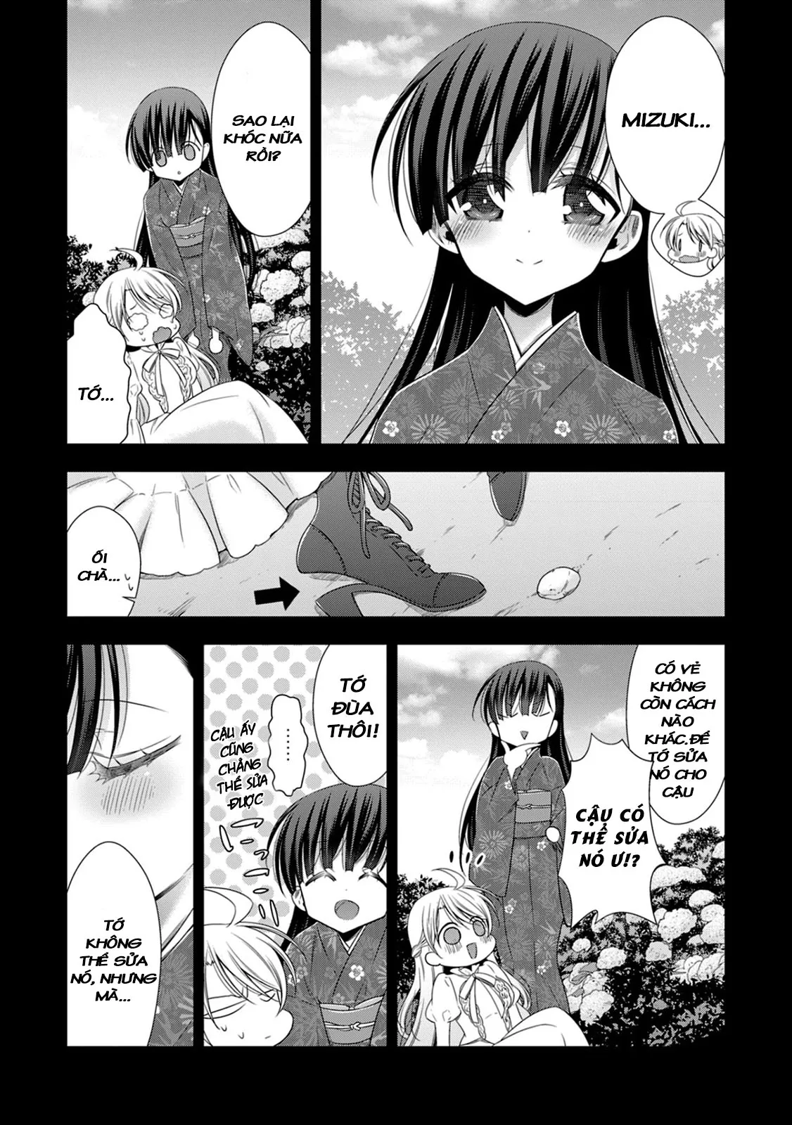 HentaiVN.net - Ảnh 14 - Kyuuketsuki-chan to Kouhai-chan - Chap 17