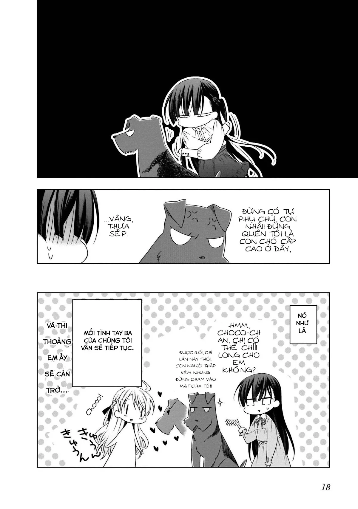 HentaiVN.net - Ảnh 12 - Kyuuketsuki-chan to Kouhai-chan - Chap 21