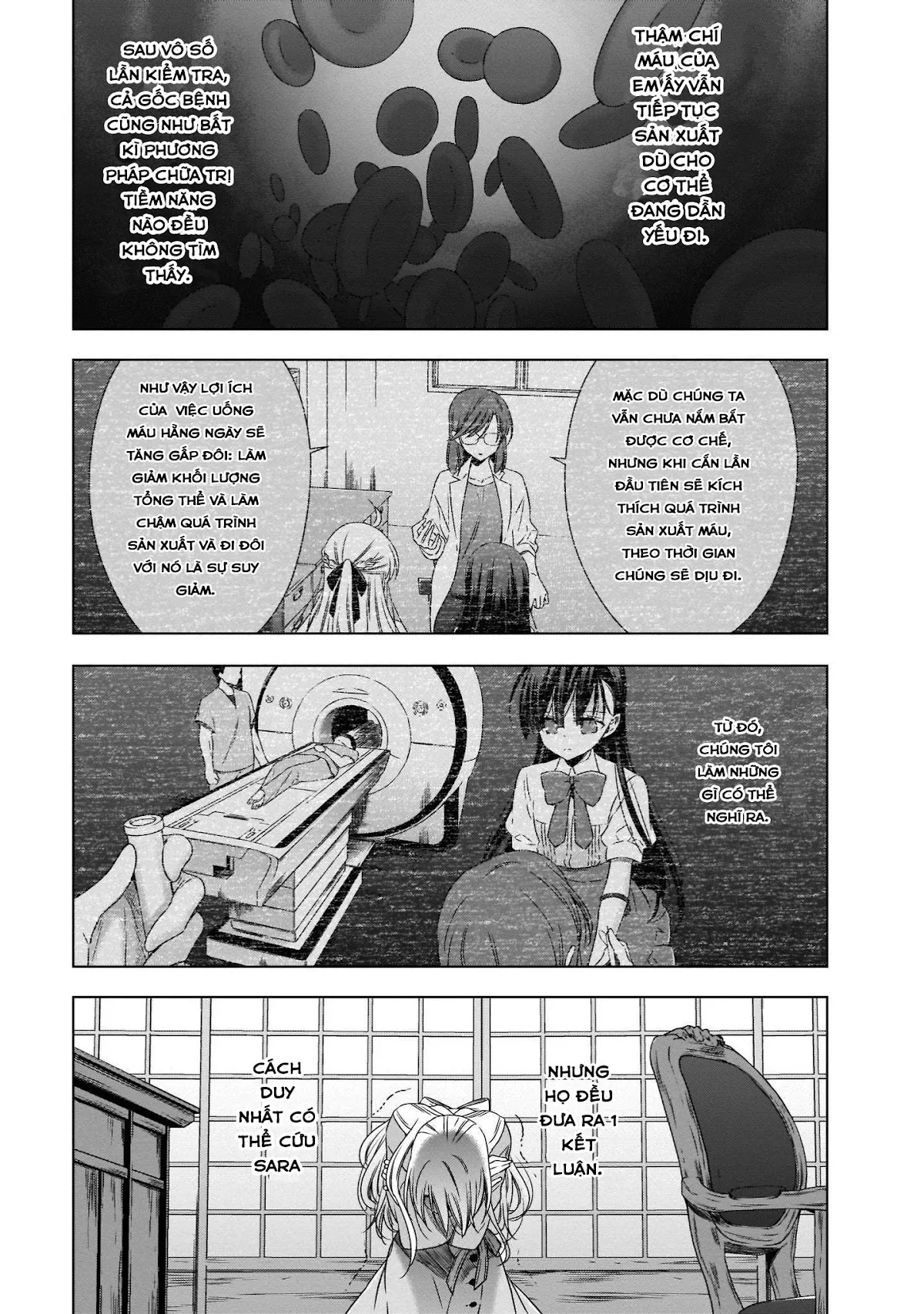 HentaiVN.net - Ảnh 14 - Kyuuketsuki-chan to Kouhai-chan - Chap 22