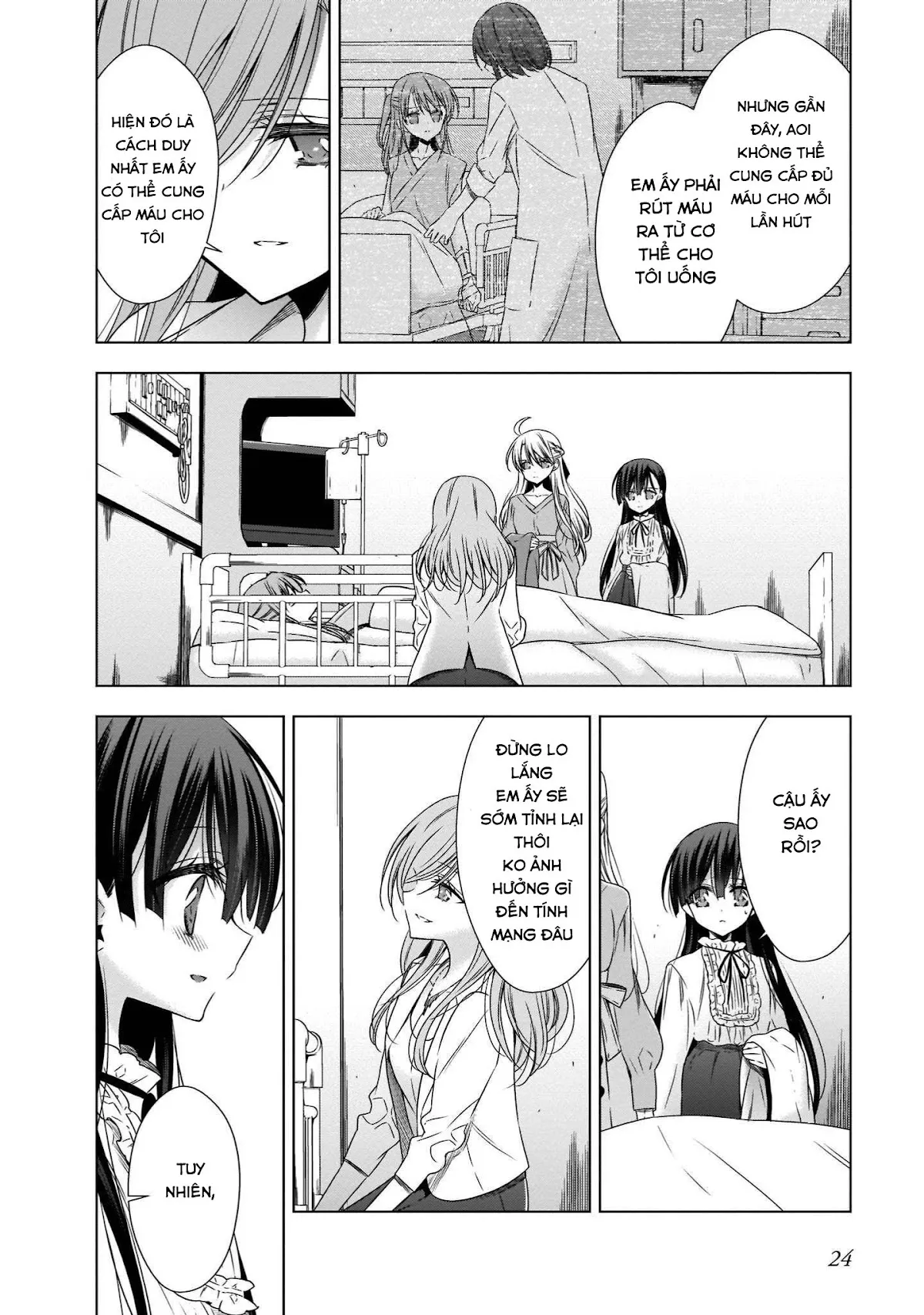 HentaiVN.net - Ảnh 5 - Kyuuketsuki-chan to Kouhai-chan - Chap 22